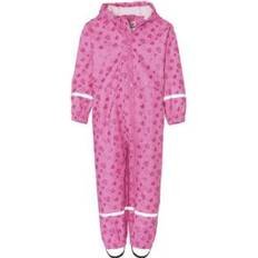 18-24M - Mädchen Regenoveralls Playshoes Rain Overall Hearts - Pink (405305)