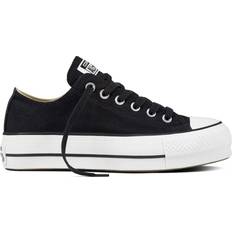 Converse Chuck Taylor All Star Platform Canvas Low Top W - Black/White