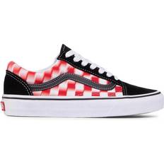 Vans Old Skool Blur Check - Red