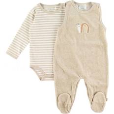 1-3M Jumpsuits Fixoni Romper Body - Sand Melange (422001-2601)