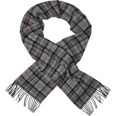 Barbour Scarfs Barbour Scarf – Black/Grey Tartan