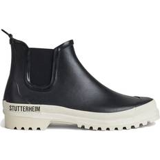 Kumi - Mies Chelsea-saappaat Stutterheim Chelsea Rainwalker - Black/White