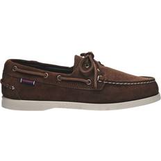 Sebago Docksides Portland Suede - Dark Brown