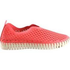 Netzgewebe Halbschuhe Ilse Jacobsen Flats - Red