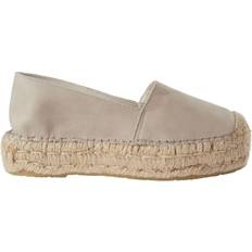 Leder Espadrilles Pavement Ida - Bone Nappa