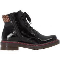 Läderimitation Kängor & Boots Rieker 76212-00 - Black