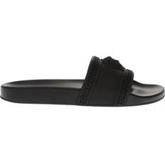 Versace Palazzo Pool Sliders - Black