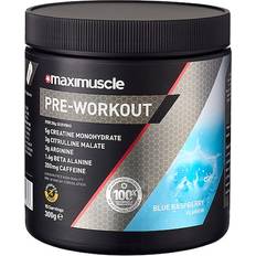 Sweetener Creatine Maximuscle Pre Workout Blue Raspberry 300g