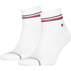 Tommy Hilfiger Chaussette cheville / Chaussette sneaker Chaussettes Tommy Hilfiger Iconic Sports Quarter Sock 2-pack - White