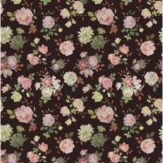 Eijffinger Wandbild Vintage Flowers von 383612 noir/rose
