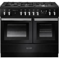 100cm - 32A Gas Cookers Rangemaster PROPL100FXDFFGB/C Professional Plus FX 100cm Dual Fuel Black