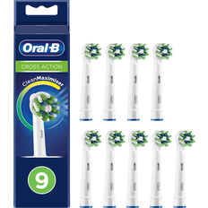 Oral-B Vähentää plakkia Hammasharjan päät Oral-B Cross Action Harjaspää 9 kpl