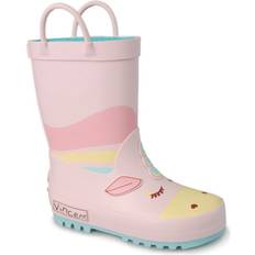 Vincent Gummistövlar Barnskor Vincent Wellingtons - Unicorn Pink