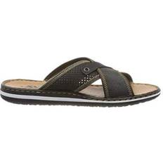 Rieker herr sandaler Rieker 21064-01 - Black