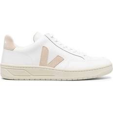 Algodón Zapatillas Veja V-12 Leather Women's Lowtop White