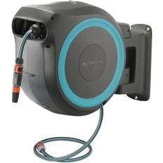 Gardena Wall-Mounted Hose Box RollUp L - Turquoise 30m