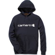 Carhartt Force Delmont Graphic Hooded Sweatshirt - Navy Heather