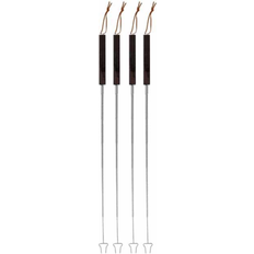 Stål Grillspyd Mustang Telescopic grill stick Grillspyd 4st 77cm