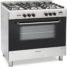 Cookers Montpellier MR91GOX Stainless Steel, Black