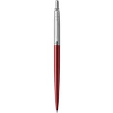 Parker Ballpoint Pens Parker Jotter Kensington Trim Ballpoint Pen Red Chrome