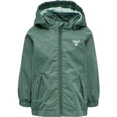 3-6M Regnkläder Hummel Bassa Jacket - Blue Spruce (210435-8295)