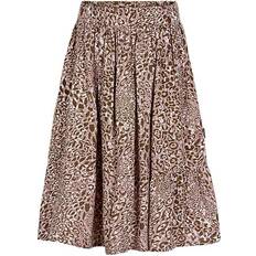 Leopardi Lastenvaatteet Creamie Leo Skirt - Pink