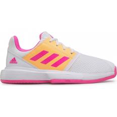 Tekstiili Sisäurheilukengät Adidas CourtJam XJ - Cloud White/Screaming Pink