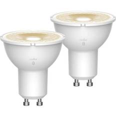 6500k Nordlux Smart Home LED Leuchtmittel GU10 2er Set 450lm 2200-6500K 4,5W 80Ra 36 App Steuerbar 5x5x5,5cm