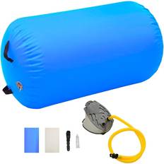 VidaXL Equipos de entrenamiento vidaXL Rollo hinchable de gimnasia con bomba PVC 100x60 cm