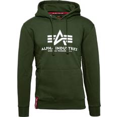 Alpha Industries Basic Sweatshirt - Green/White