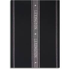 Lexington Icons Jacquard Star Torchon de cuisine Noir (70x50cm)