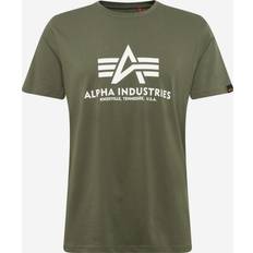 Alpha Industries Herre T-shirts Alpha Industries Basic T-shirt - Dark Olive