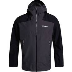 Berghaus waterproof jacket mens Berghaus Paclite Peak Waterproof Jacket - Grey/Black