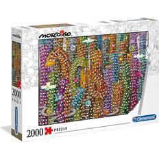 10 Puzzles Classiques Clementoni puzzle Mordillo the Jungle 2000 pièces