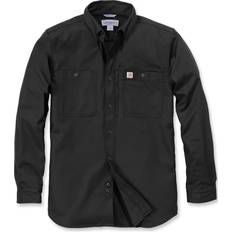 Carhartt Rugged Professional Work Camisa de Manga - Negro