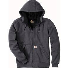 Poliuretano Top Carhartt Felpa Wind Fighter Zip Full-Zip Uomo - Carbone