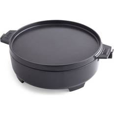 Utensilios de cocina Weber 2-i-1 Gourmet BBQ System con tapa 6.8 L