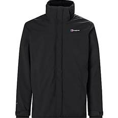 Berghaus Hillwalker 3in1 Waterproof Jacket - Black/Black