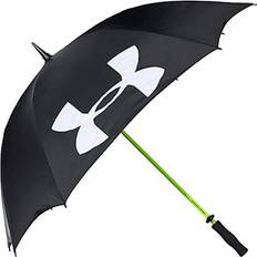 A Prueba de Tormentas Paraguas Under Armour Double Canopy Golf Umbrella Black/High-Vis Yellow