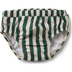 1-3M Couches de bain Liewood Slip de bain bébé Frej - Stripe Garden Green/Sandy