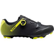 Herr - Nylon - SPD Cykelskor Northwave Origin Plus 2 MTB M - Black/Yellow Fluo