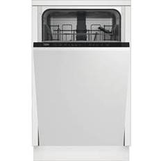 Electronic Rinse Aid Indicator Dishwashers Beko DIS15020 Integrated, White, Black