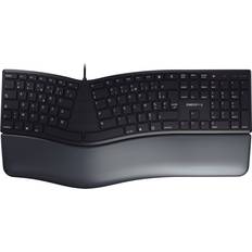 Claviers Ergonomiques Cherry KC 4500 ERGO USB Noir