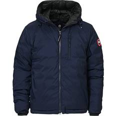 Canada Goose Men Clothing Canada Goose Lodge Down Hoody - Atlantic Navy