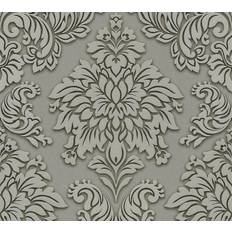 Living Walls Carta da parati Metropolitan Stories Lizzy London in Beige Grigio Metalizzato