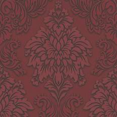 Living Walls Papier peint Metropolitan Stories Lizzy London in Metallic Rot Schwarz 368983