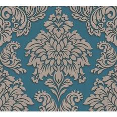 Living Walls Papier peint Metropolitan Stories Lizzy London in Beige Blau Metallic 368985