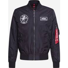 Alpha Industries Unisex Jackor Alpha Industries MA-1 TT Glow In The Dark - Black