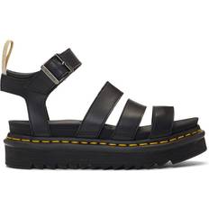 Dr. Martens V Blaire Black Felix Rub Off Sandals - Damen - Schwarz