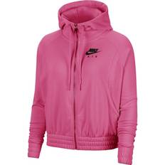 Nike Nsw Air Hoodie Fz Bb Flc - Pink/Black